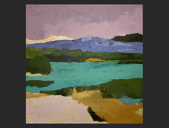Paysage 1 Huile sur toile